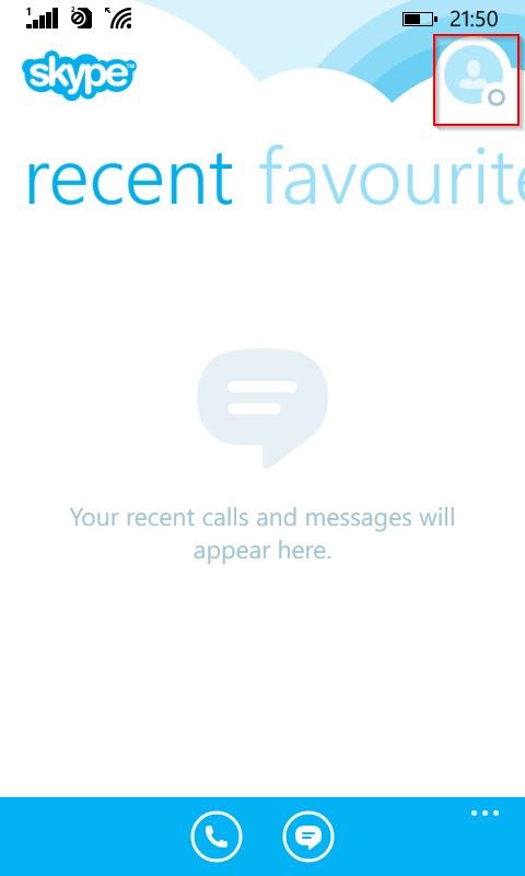 480x800 How To Change Status And Mood Message In Skype For Windows Phone
