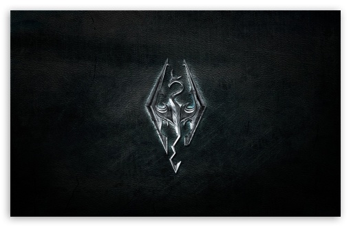510x330 Skyrim Logo Hd Desktop Wallpaper For Ultra Hd Tv Tablet