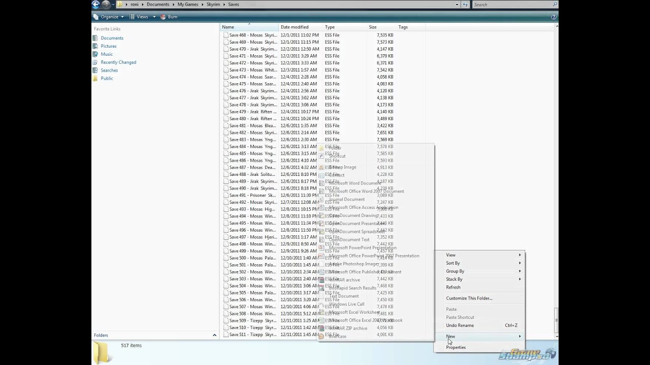 1280x720 Skyrim How To Backup Skyrim Saved Games