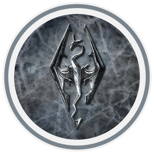 512x512 Skyrim Icon Long Tail