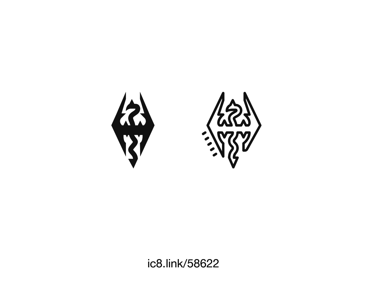 1200x960 Skyrim Icon Png Images In Collection