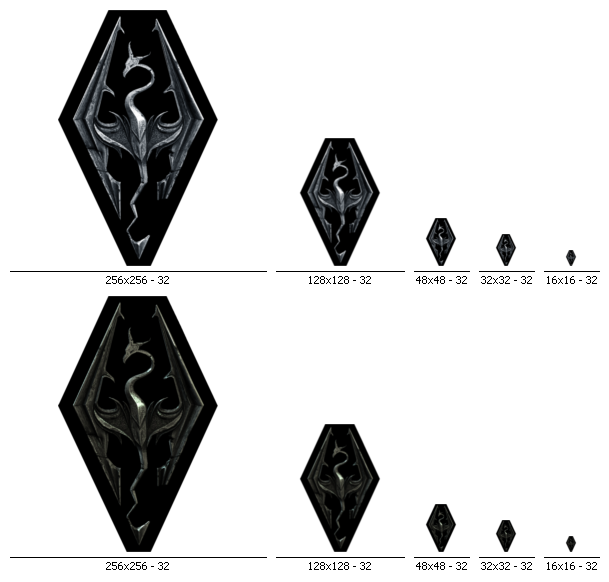 609x582 Skyrim Icons