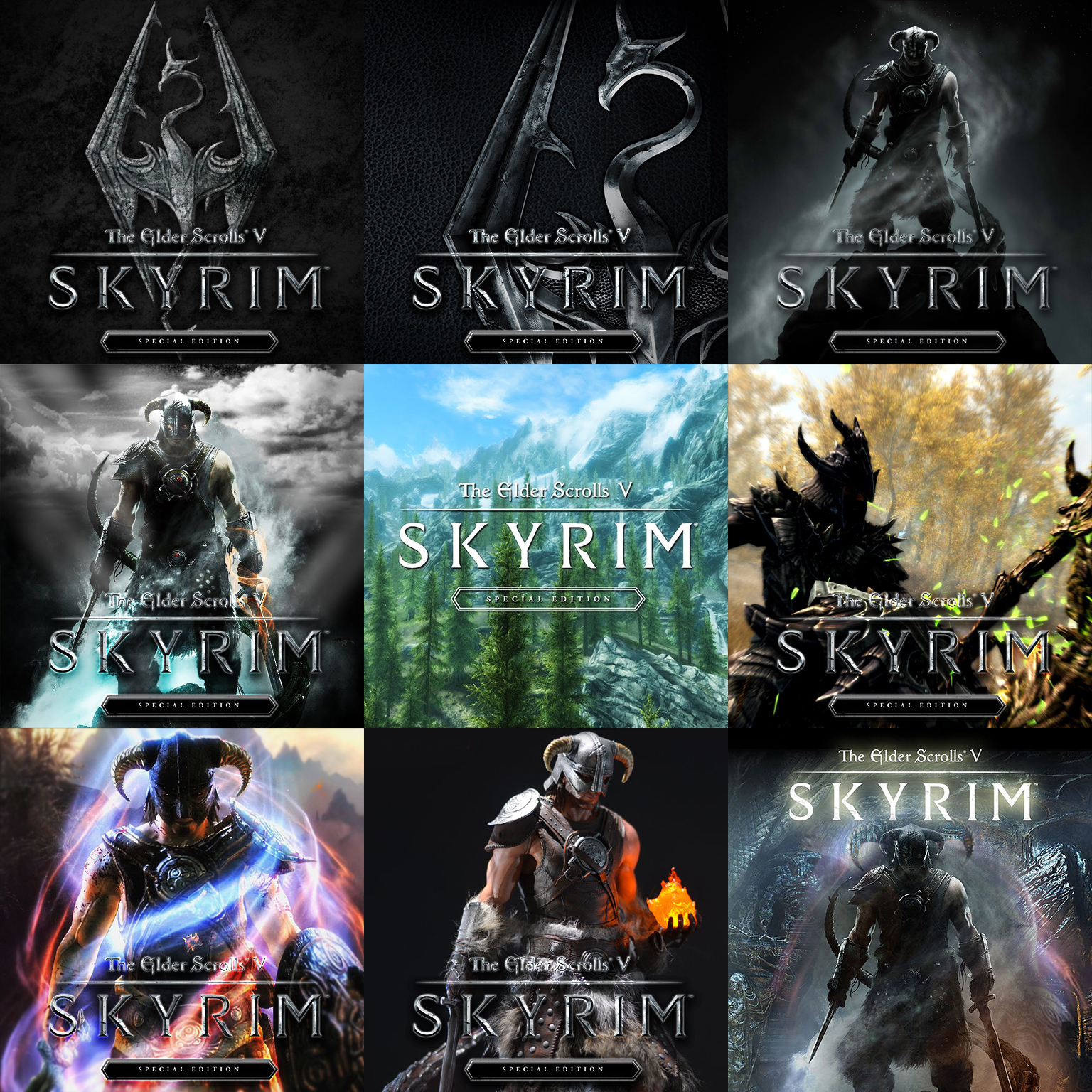 1536x1536 Tes V Skyrim Special Edition Icon Pack