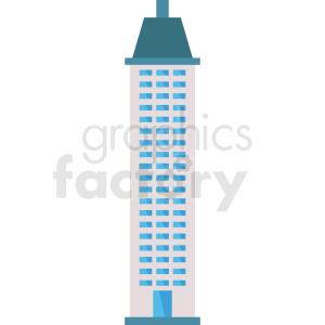 300x300 Skyscraper Building Vector Icon Clipart Royalty Free Gif