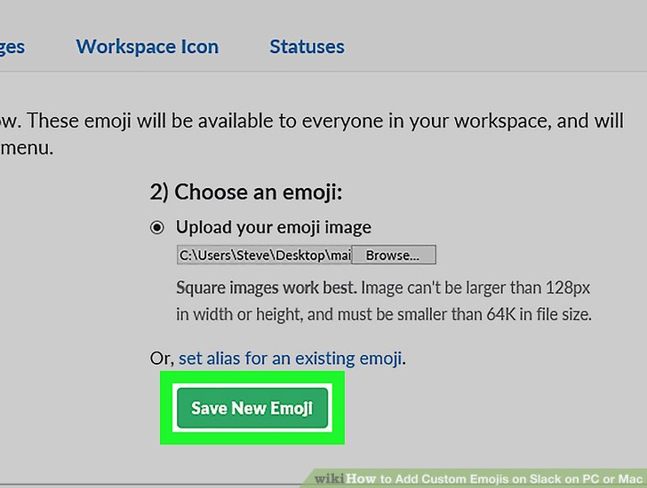 728x550 How To Add Custom Emojis On Slack On Pc Or Mac Steps