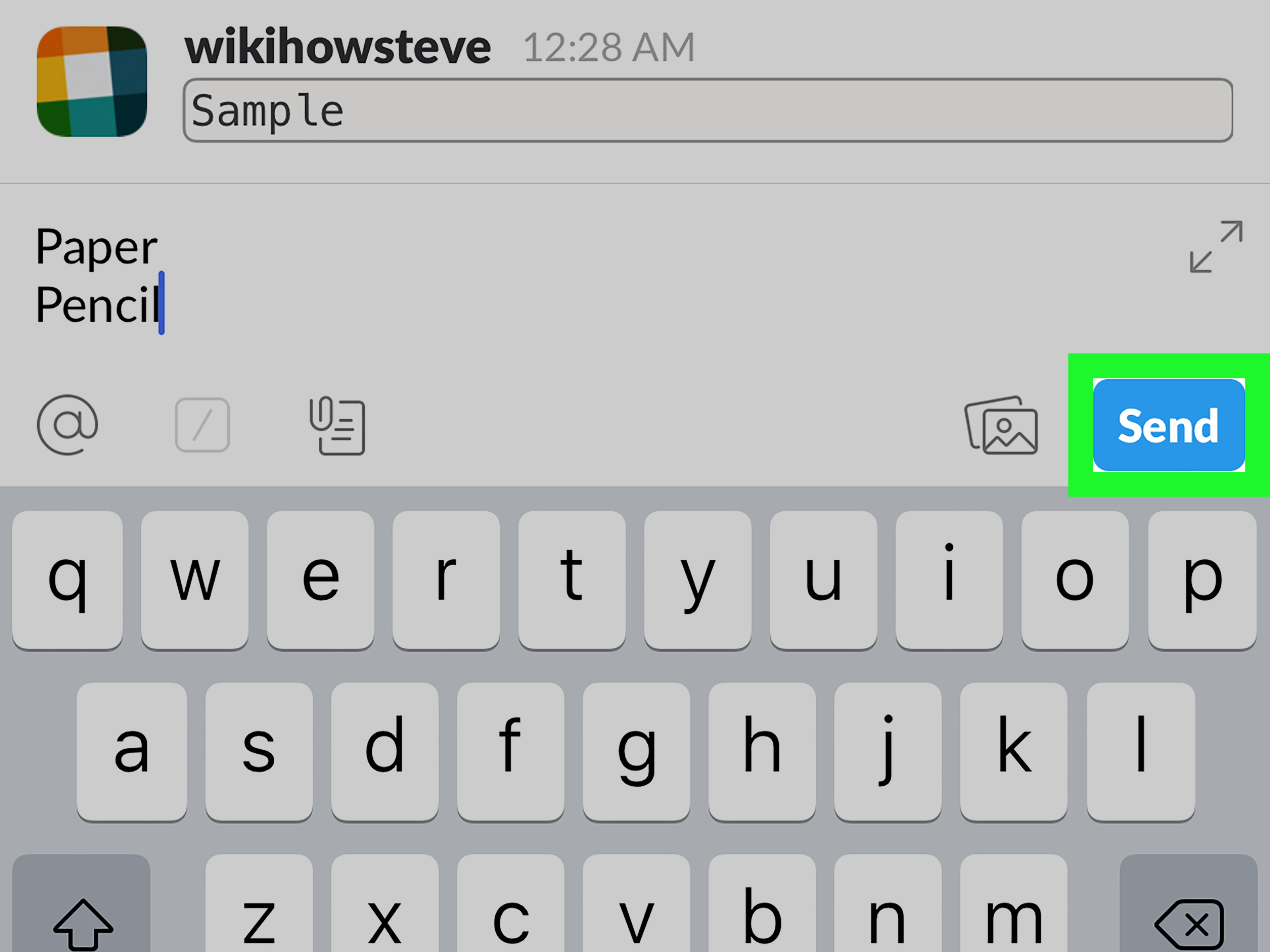 3200x2400 How To Enter Multiple Lines On Slack On Iphone Or Ipad Steps