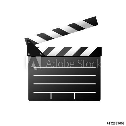 500x500 Simple Icon Of Film Slate