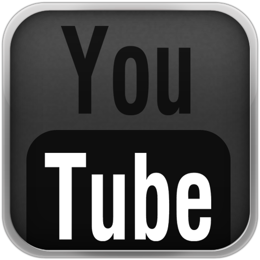 512x512 Slate Youtube Black Icon