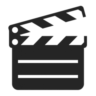 400x400 Film Slate Icon Png