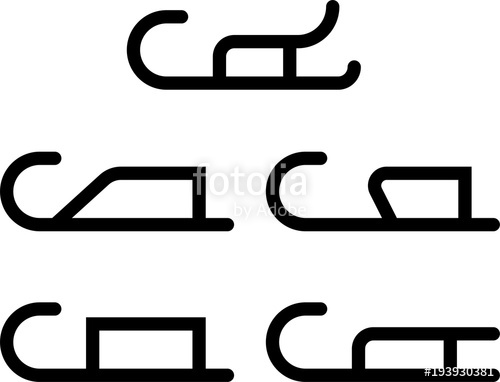 500x382 Sledge Icon, Sledge Stock Image And Royalty Free Vector