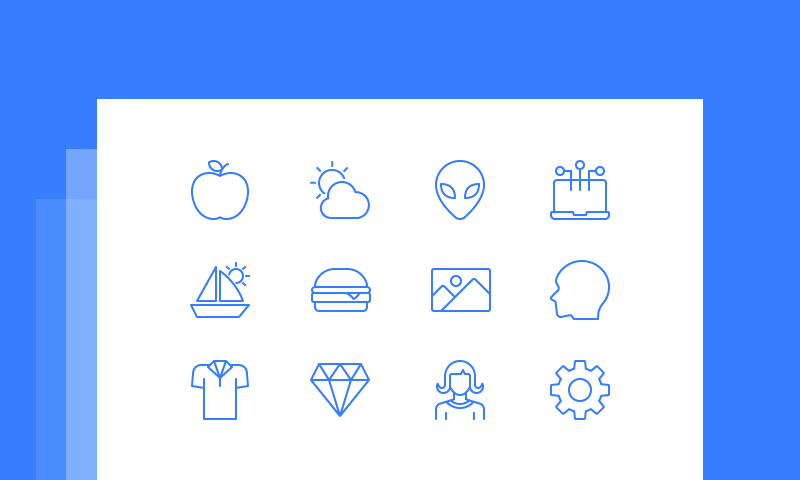 Freebie Sleekons Minimal Icons 800x480 Freebie Sleekons Minimal Icons