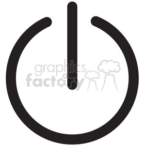 300x300 Standby Symbol Sleep Mode Vector Icon Clipart Royalty Free Gif