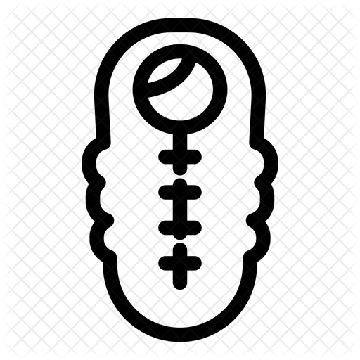 512x512 Sleeping Bag Icon Of Line Style