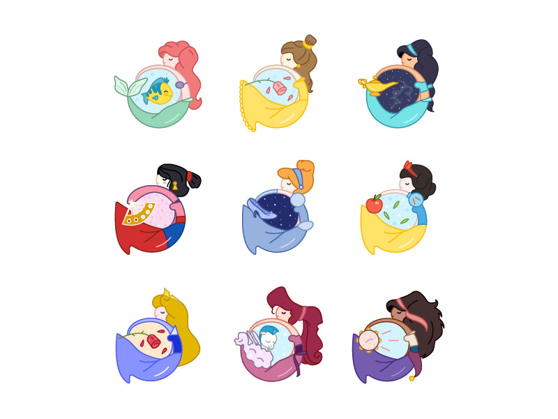 800x600 Cute Princesses Collection