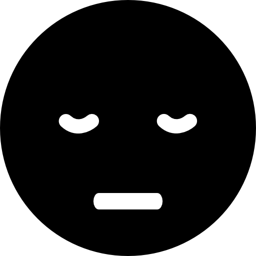 512x512 Sleepy Emoticon Square Face Icons Free Download