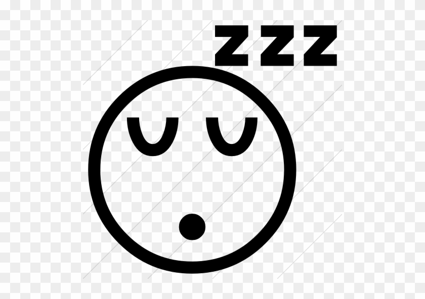 840x592 Classic Emoticons Sleeping Face Icon