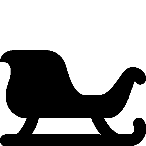 512x512 Holidays Christmas Sleigh Icon Windows Iconset