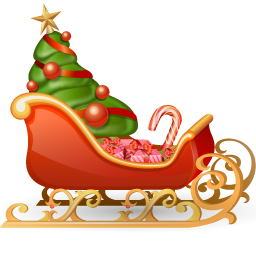 256x256 Sleigh Icon Iconshow