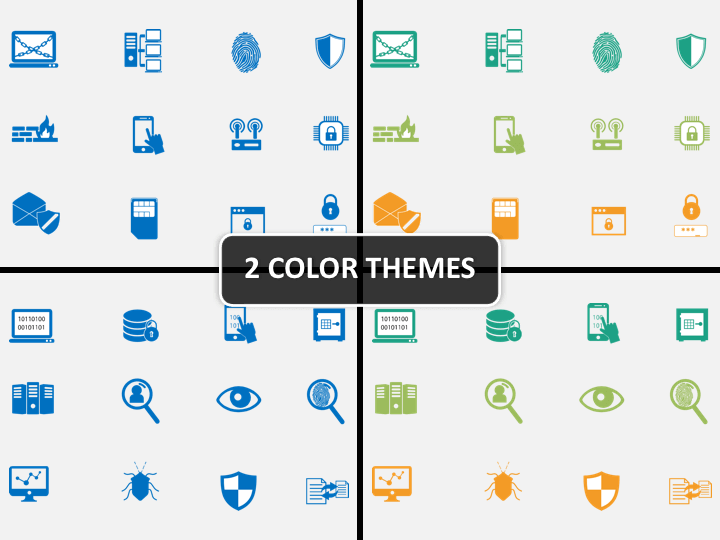 720x540 It Security Icons Powerpoint Sketchbubble