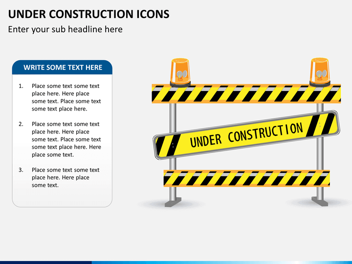 720x540 Under Construction Icons Powerpoint Sketchbubble