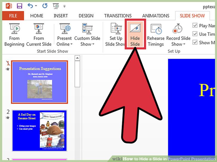 728x546 How To Hide A Slide In Powerpoint Presentation Steps