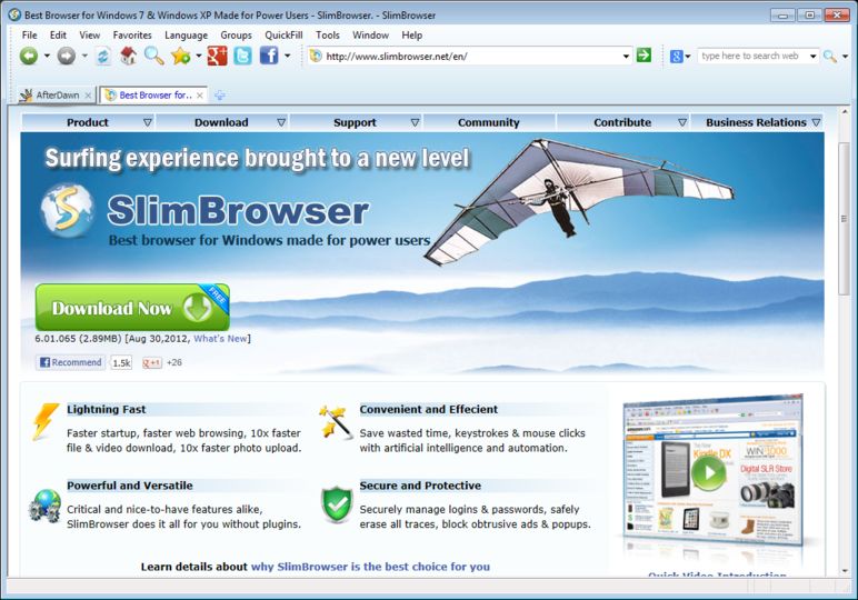 772x540 Download Slimbrowser