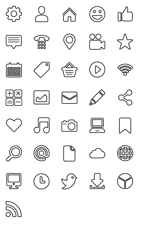 600x875 Slim Icons Free Icon Packs Ui Download