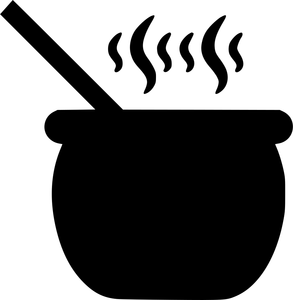958x980 Ancient Cauldron Cooking Fire Pot Slime Soup Png Icon Free