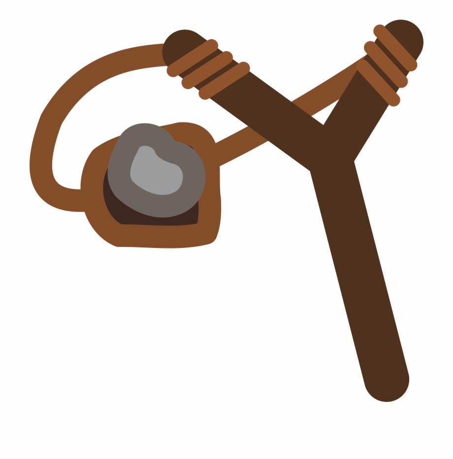 920x933 This Free Icons Png Design Of Slingshot With Stone