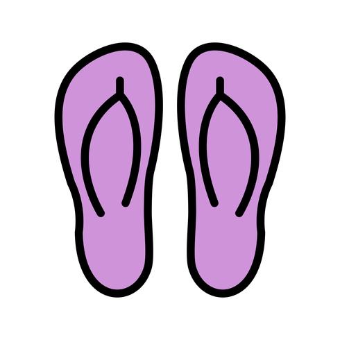 490x490 Slippers Vector Icon