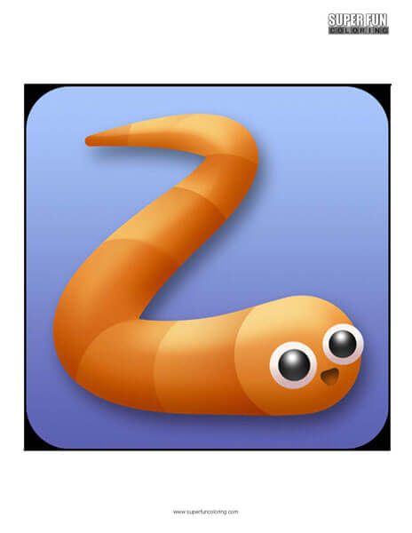 464x600 Slither Io App Coloring