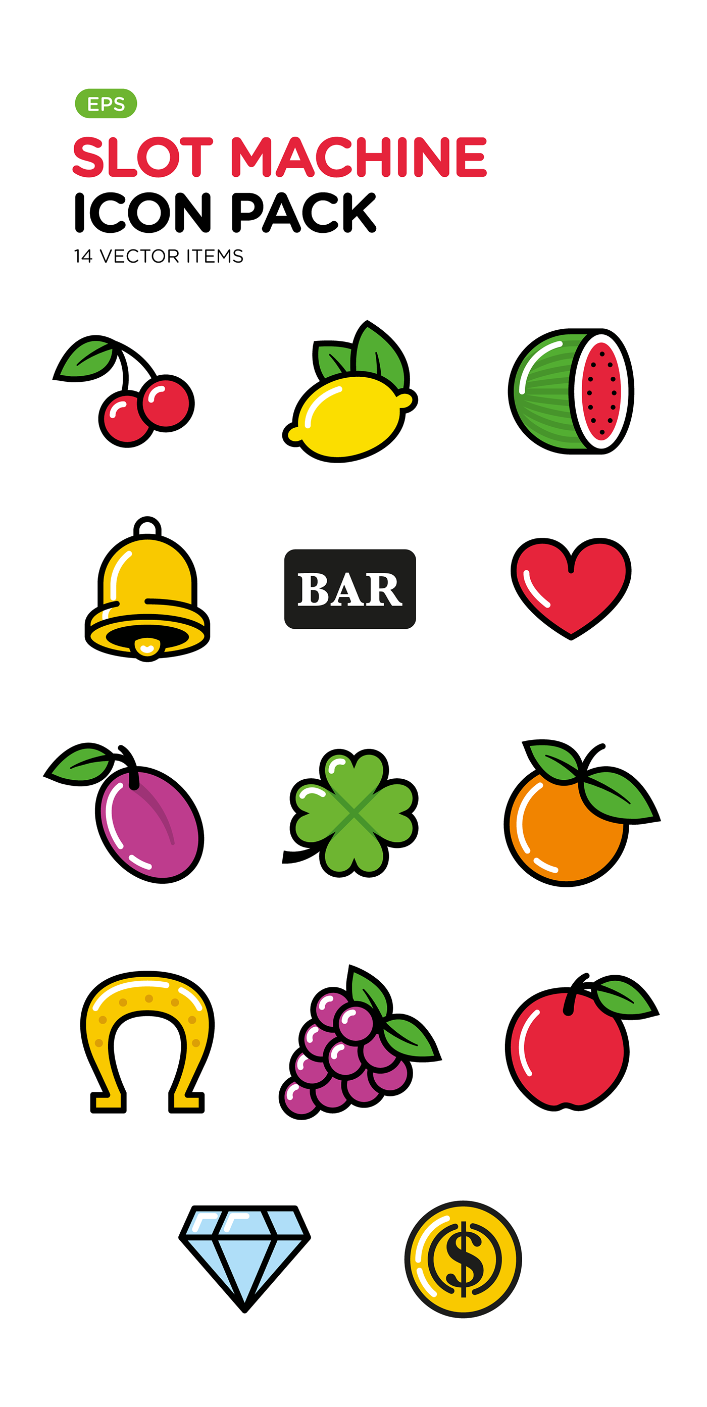 Slot Machine Icon at Collection of Slot Machine Icon