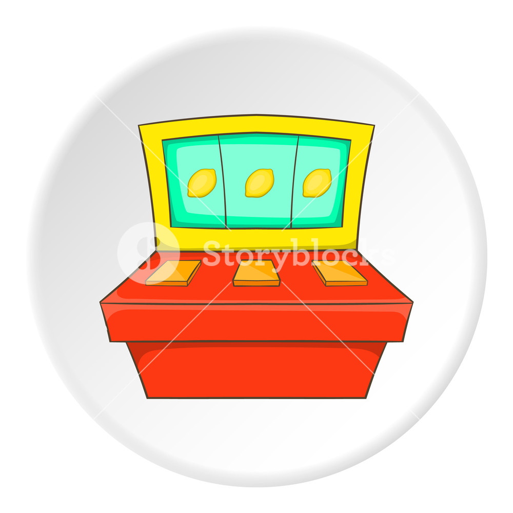 1000x1000 Slot Machine Icon Flat Illustration Of Slot Machine Icon For Web