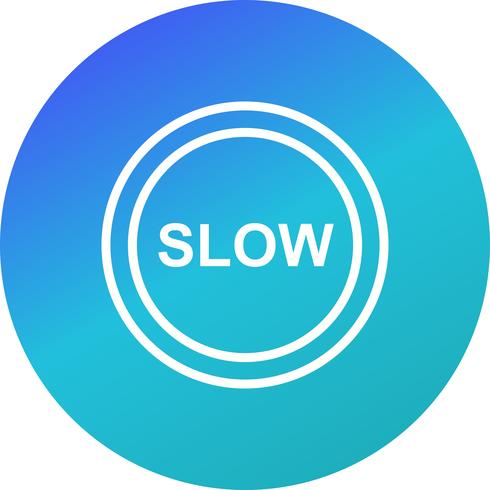 490x490 Vector Slow Icon