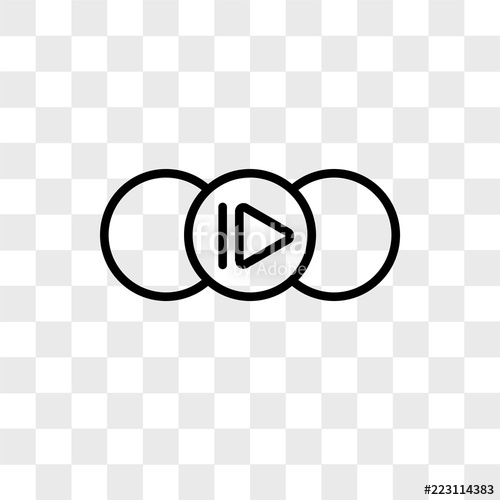 500x500 Slow Motion Vector Icon Isolated On Transparent Background, Slow