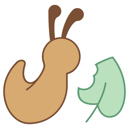 452x452 Slug Eating Icon