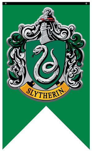 297x488 Harry Potter Slytherin Crest Banner Posters