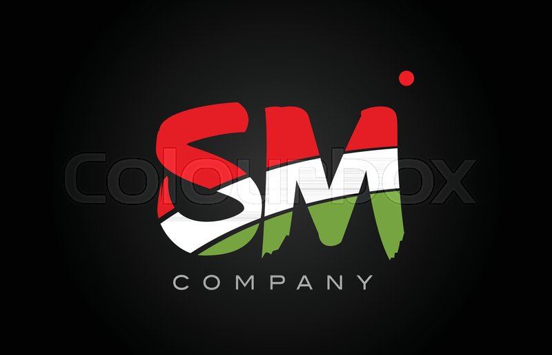 Sm S M Letter Logo Combination Stock Vector Colourbox 800x514 Sm S M Letter Logo Combination Stock Vector Colourbox