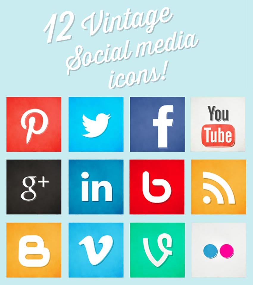 Best Social Media Icon Sets For Web, Apps, And More 850x957 Best Social Media Icon Sets For Web, Apps, And More
