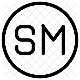 Social Media Icon Of Line Style 256x256 Social Media Icon Of Line Style