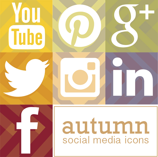 Autumn Social Media Icon Set Social Media Delivered 531x530 Autumn Social Media Icon Set Social Media Delivered