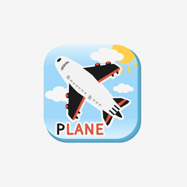 640x640 Airplane Blue Small Icon, Helicopter, Aircraft, Airliner Png