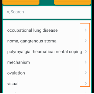 308x308 How Can I Remove Small Arrow Icon In Right Side Of Flatlist