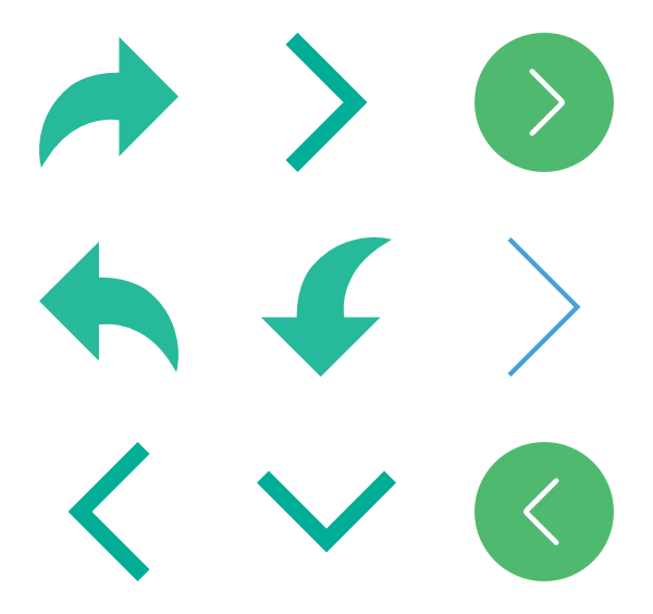600x564 Arrow Icon Packs
