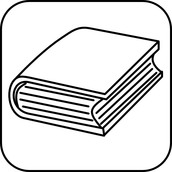 600x600 Book Icon Png, Clip Art For Web