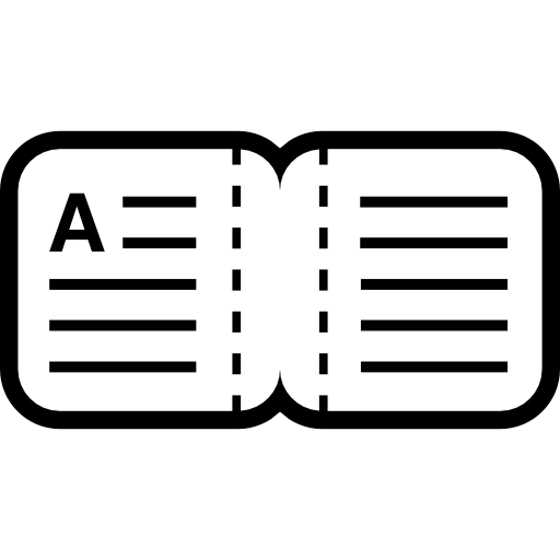 512x512 Small Open Book Icons Free Download