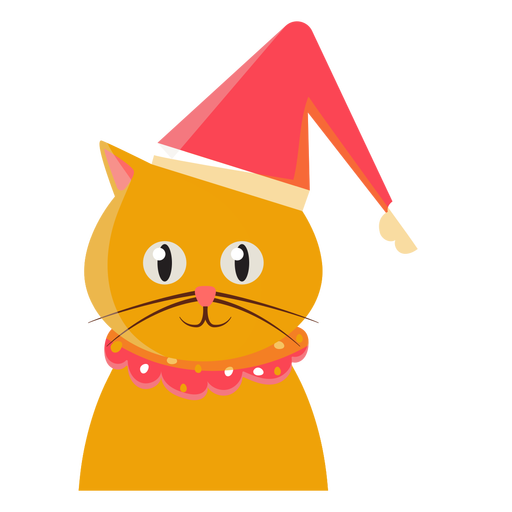 512x512 Christmas Hat Cat Icon
