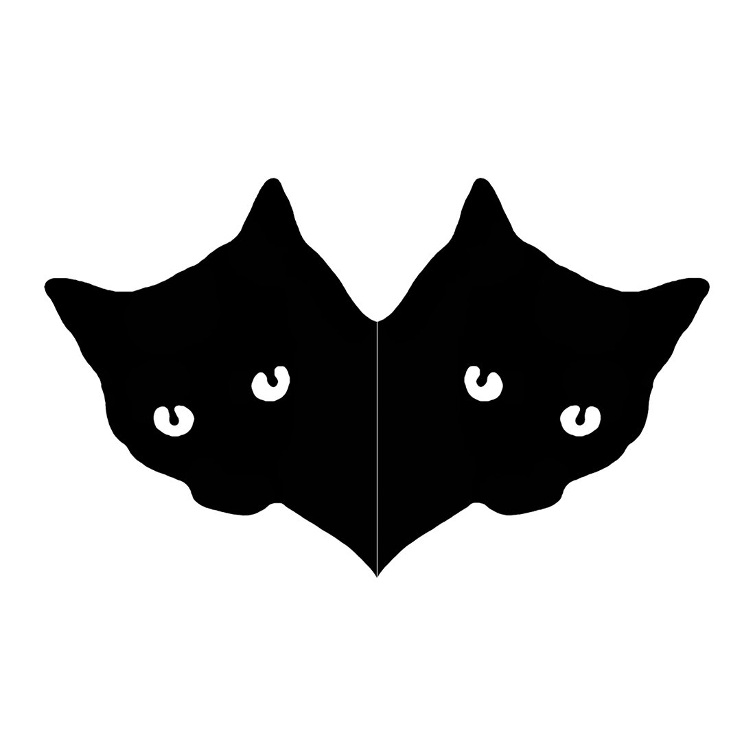 1100x1100 Double Cat Icon Tagged Kids Felinitee
