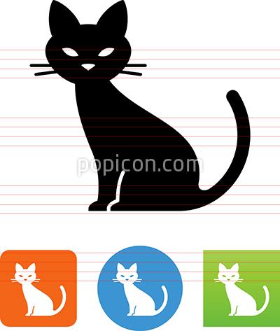 400x473 House Cat Icon