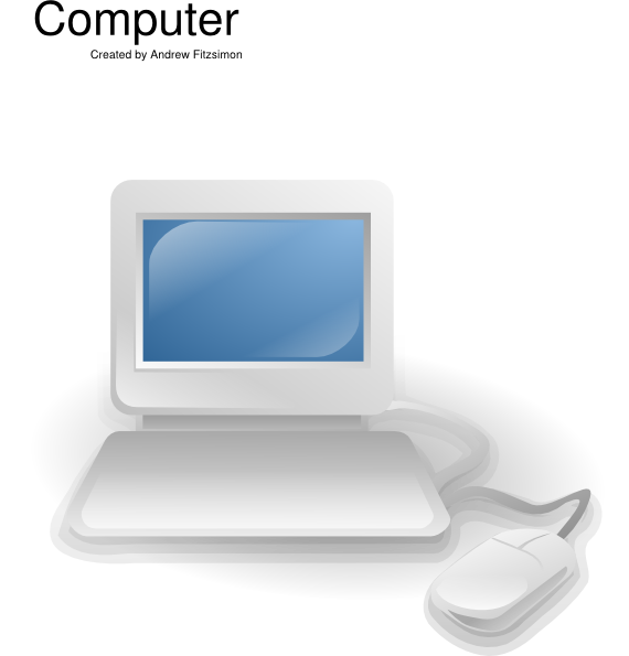 570x595 Desktop Computer Icon Clip Art